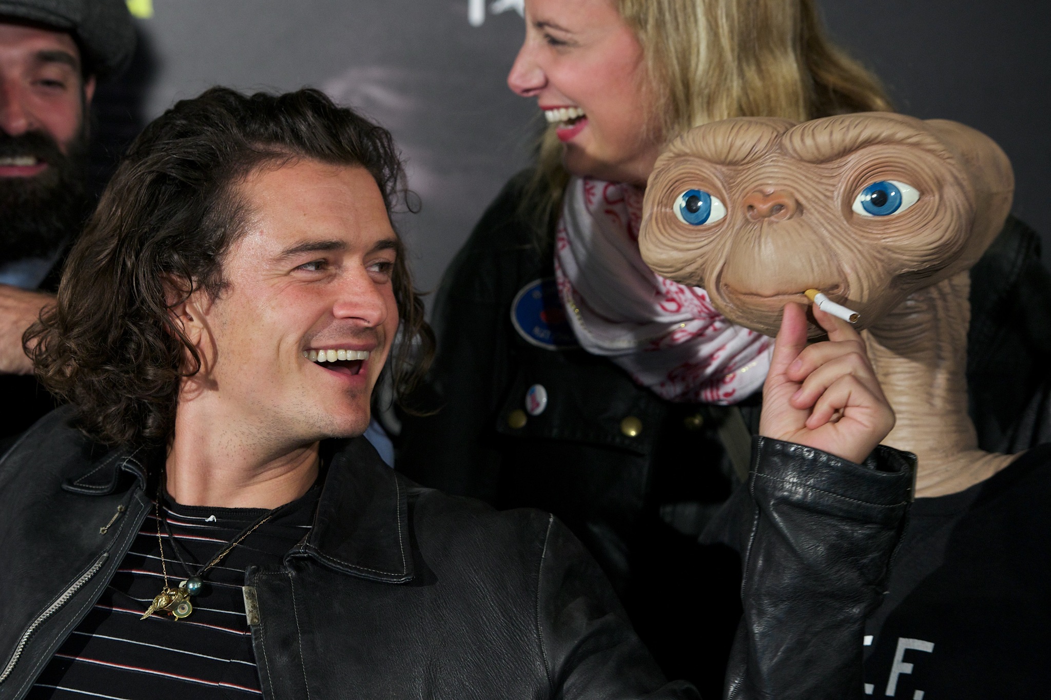 Orlando Bloom at event of The Greasy Hands Preachers (2014)