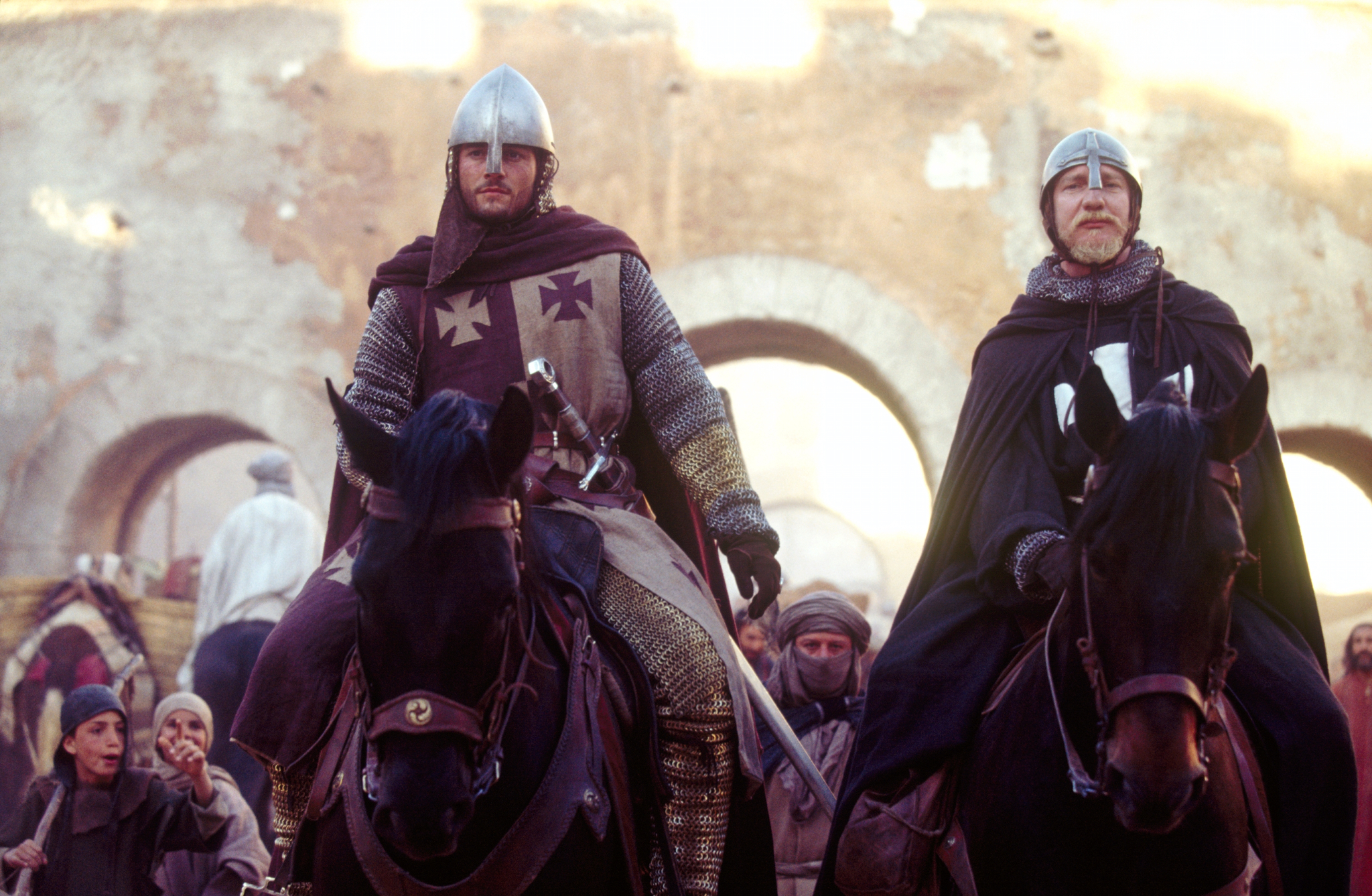 Still of David Thewlis and Orlando Bloom in Kingdom of Heaven (2005)