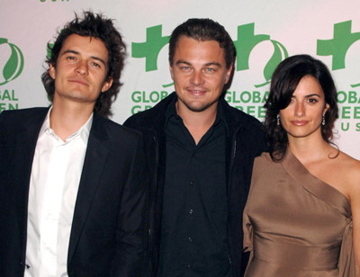Leonardo DiCaprio, Penélope Cruz and Orlando Bloom