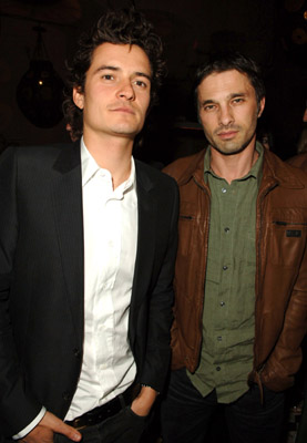 Orlando Bloom and Olivier Martinez