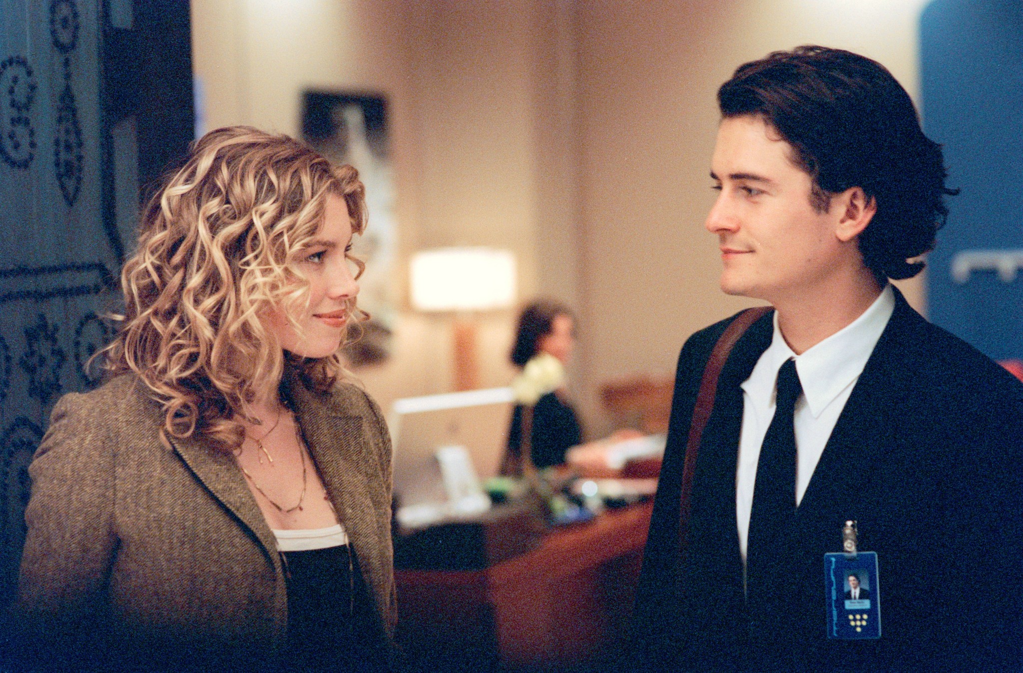 Still of Jessica Biel and Orlando Bloom in Elizabethtown (2005)