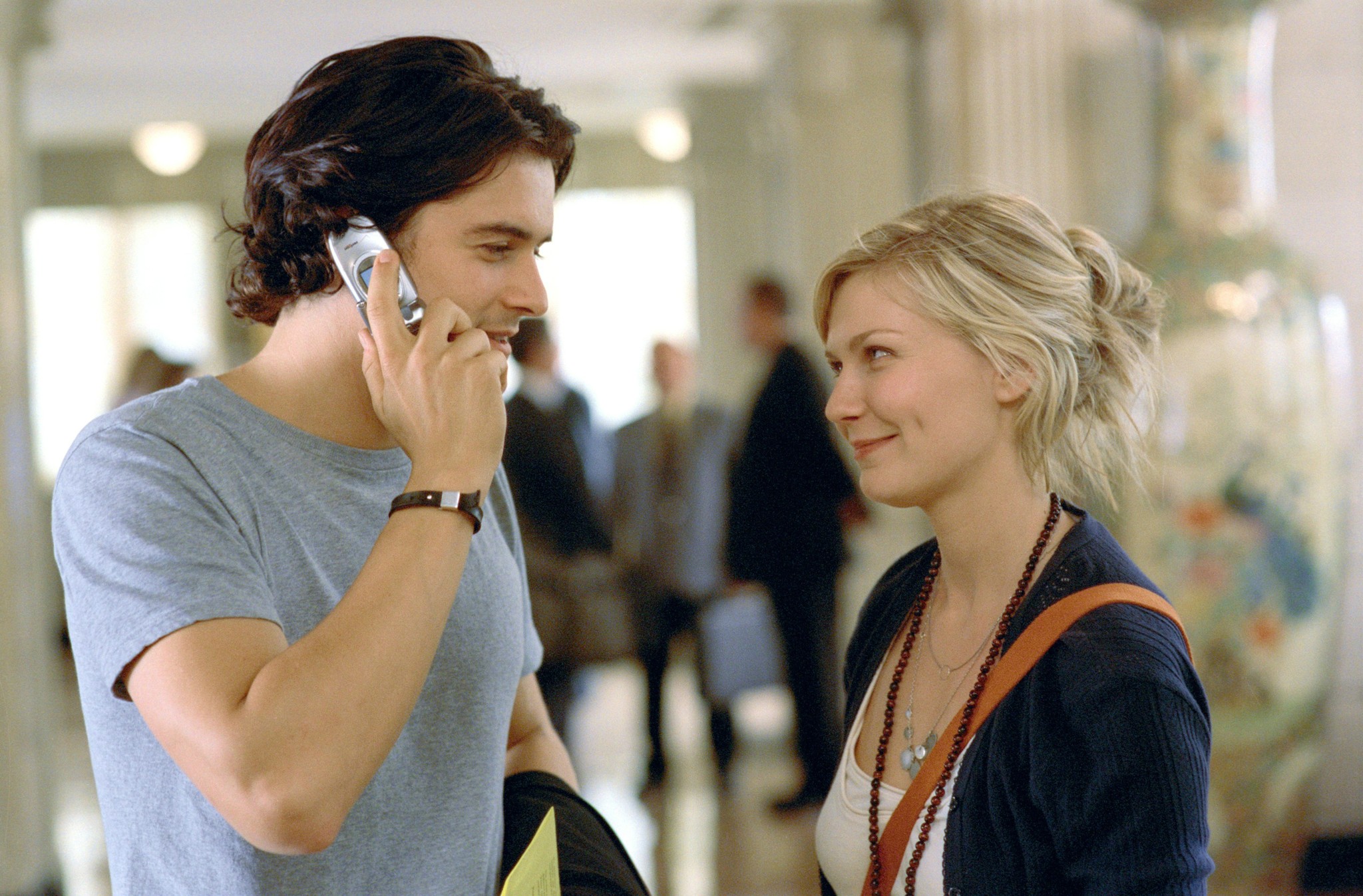 Still of Kirsten Dunst and Orlando Bloom in Elizabethtown (2005)