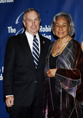 Michael Bloomberg and Rachel Robinson