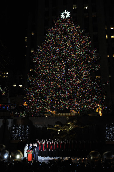 Still of Michael Bloomberg in Christmas in Rockefeller Center (2012)