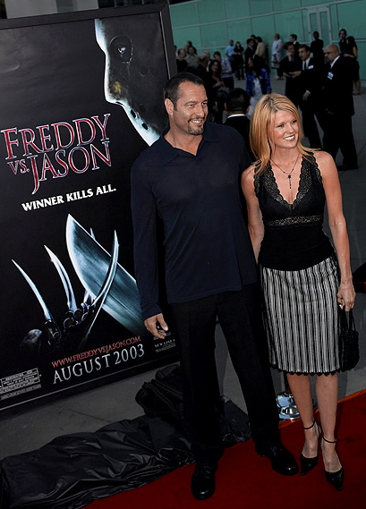 My red carpet moment.... a treat for sure. Freddie VS Jason premiere.