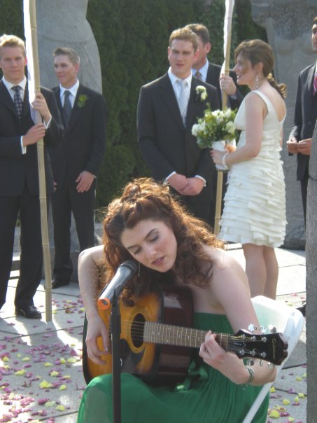 Wedding performance.
