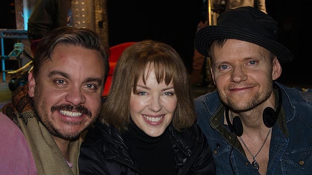 Lee Boardman, Kylie Minogue, Marc Warren. Sky Playhouse 