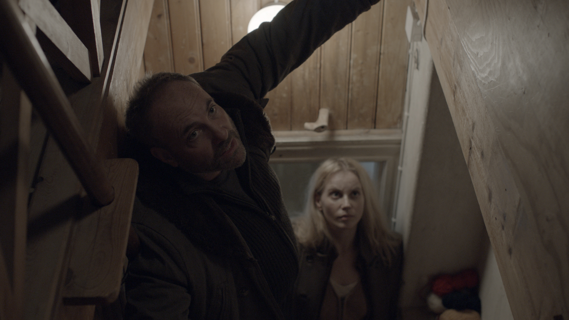 Still of Kim Bodnia and Sofia Helin in Bron/Broen (2011)