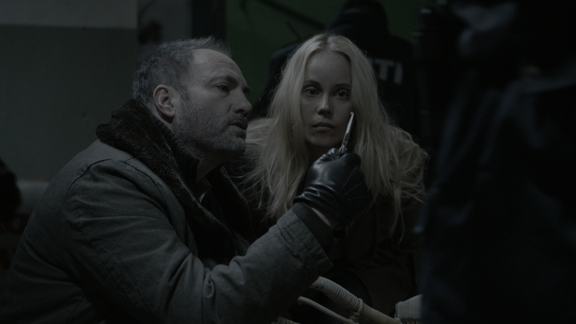 Still of Kim Bodnia and Sofia Helin in Bron/Broen (2011)