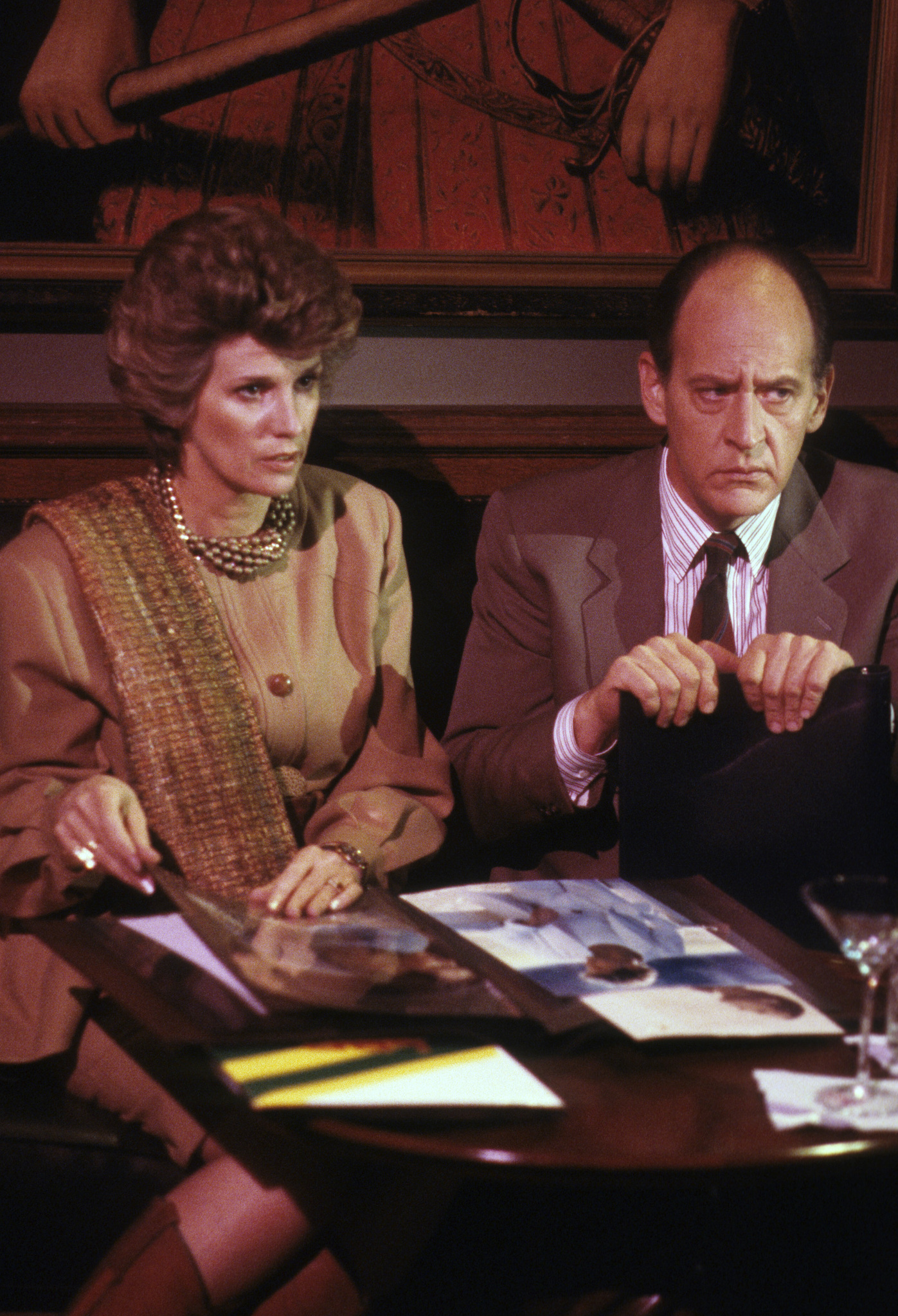 Still of Earl Boen and Barbara Bosson in Hotel (1983)