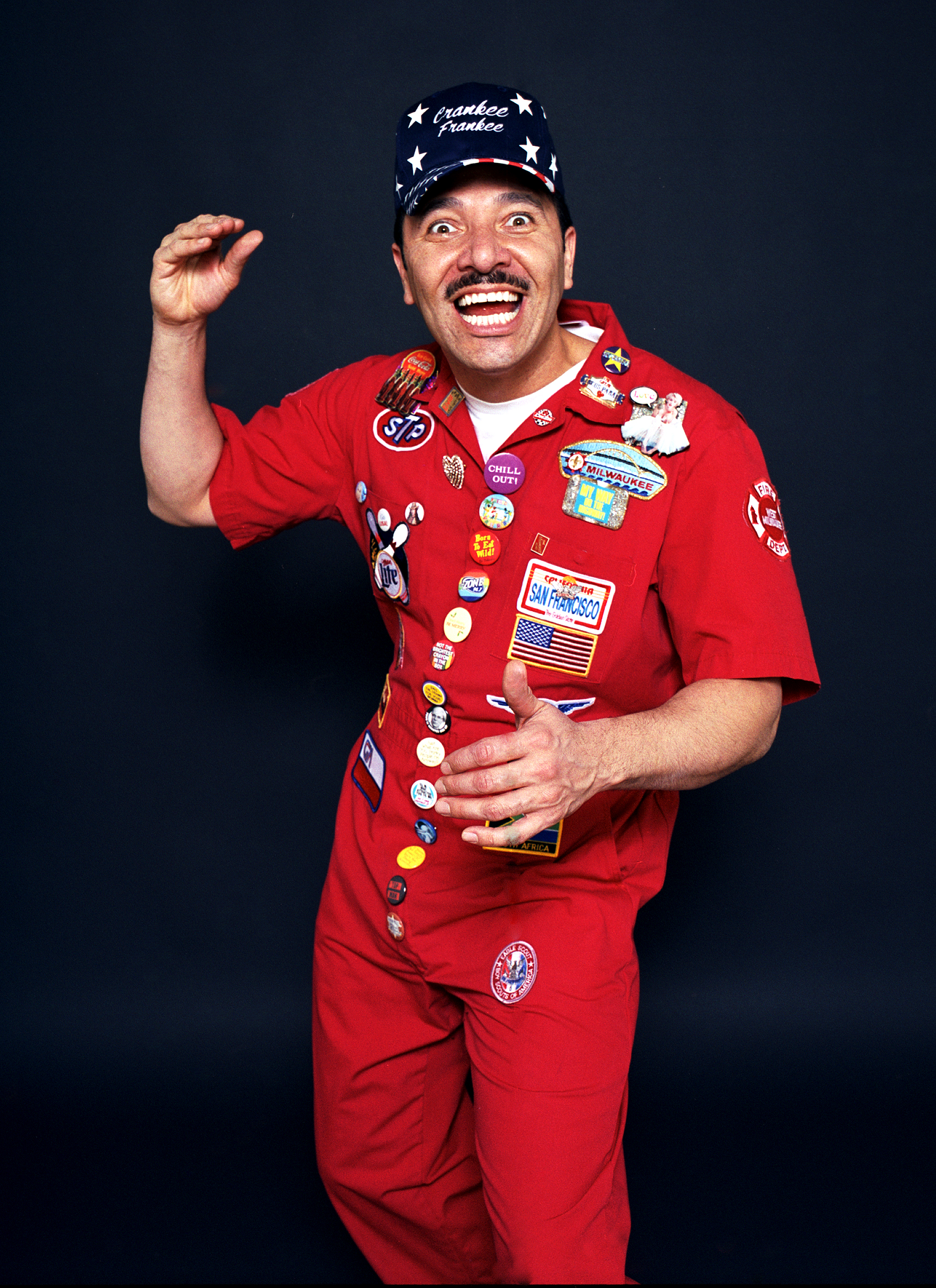 Felix Bofil as Cranky Frankee at the July 4th Parade