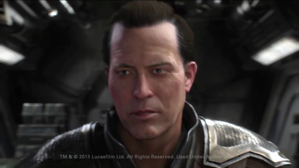 Robert Bogue as the lead character 'Mentor' in LucasArts' video game Star Wars 1313