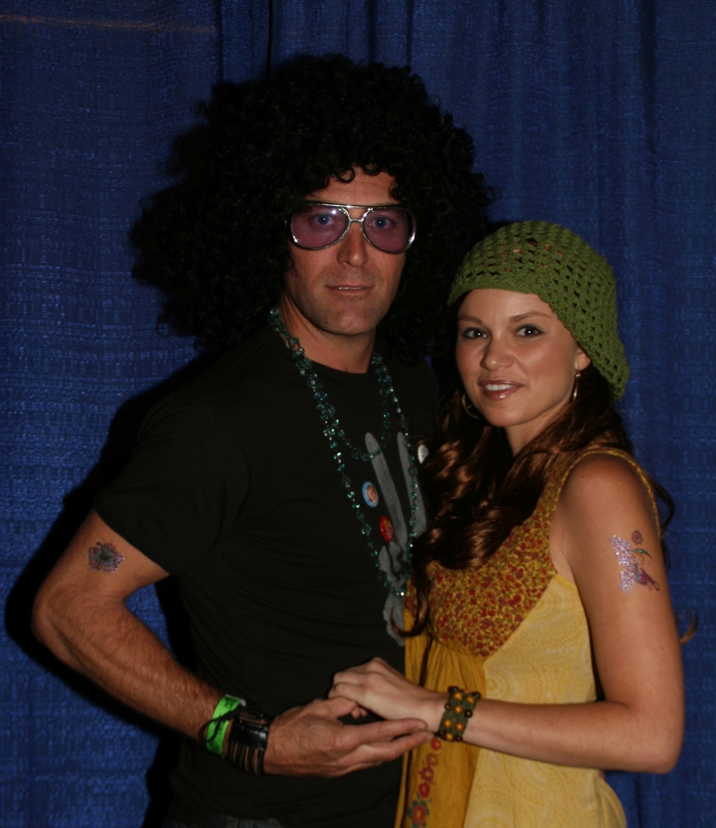 Robert Bogue and Mandy Bruno at the Rock Show for Charity to benefit The American Red Cross. NYC (2008)
