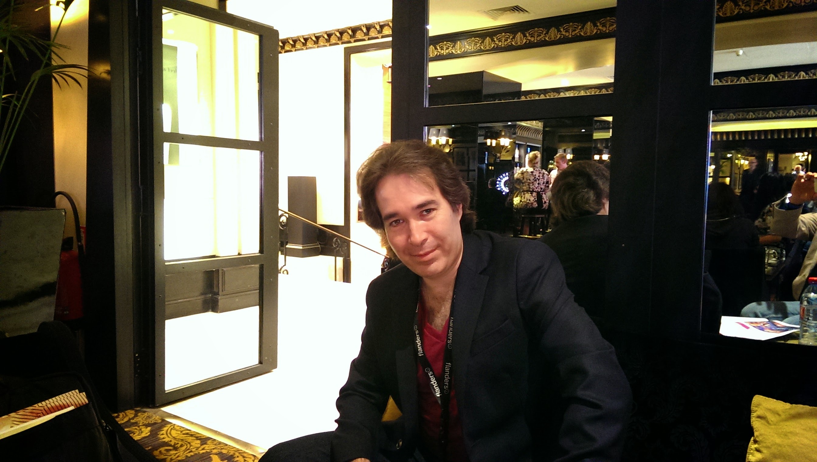 David Christopher Loya L'hotel Majestic Lobby Bar Cannes 2014