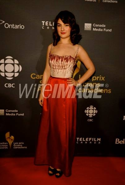Katie Boland at the Canadian Screen Awards