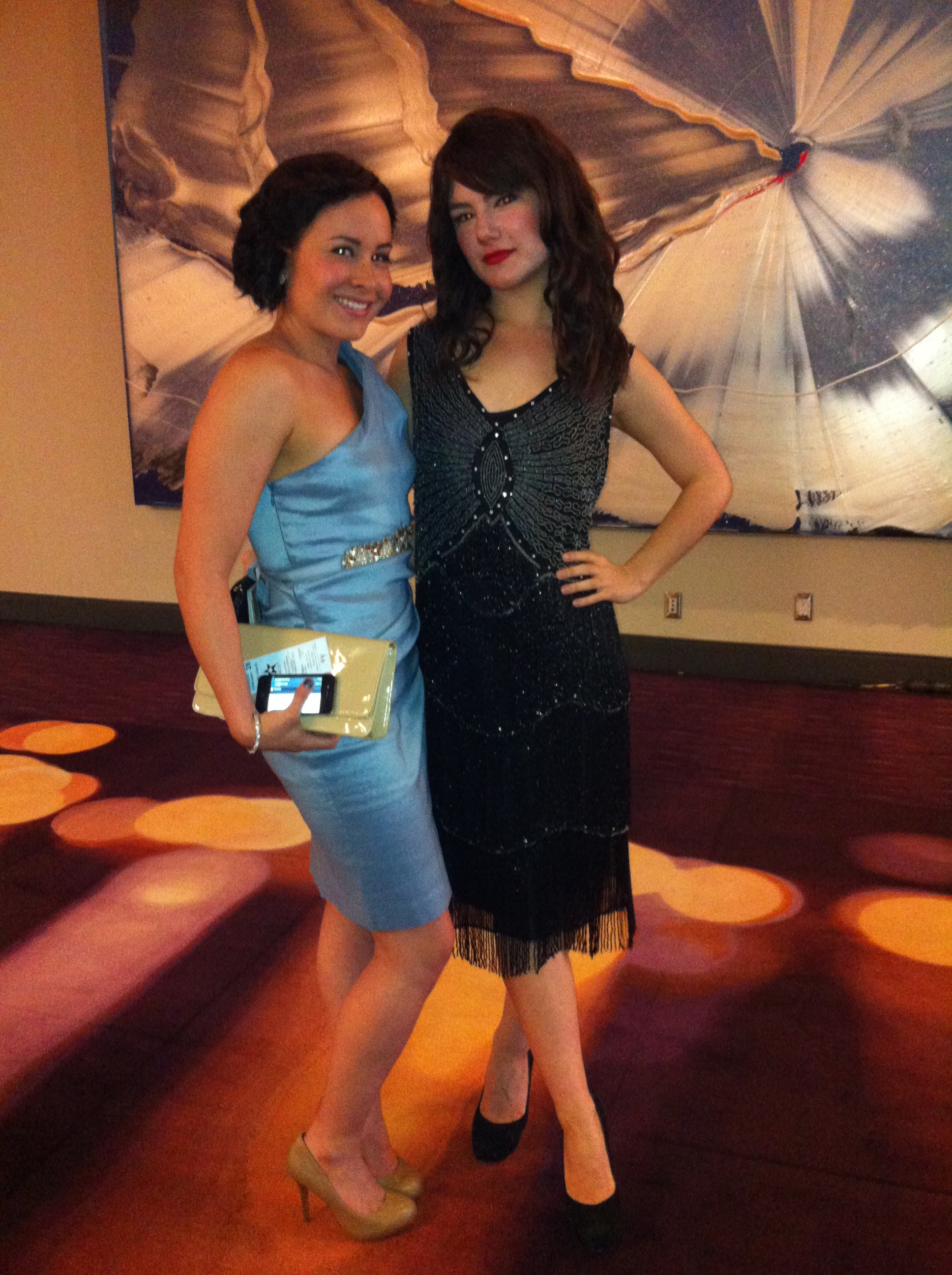 Katie Boland and Tommie-Amber Pirie at the Canadian Screen Awards