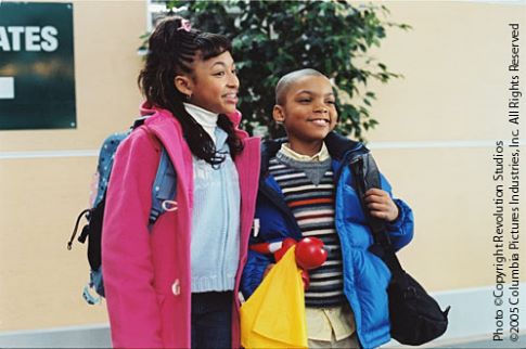 Still of Aleisha Allen and Philip Bolden in Are We There Yet? (2005)