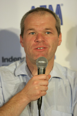 Uwe Boll at event of BloodRayne (2005)