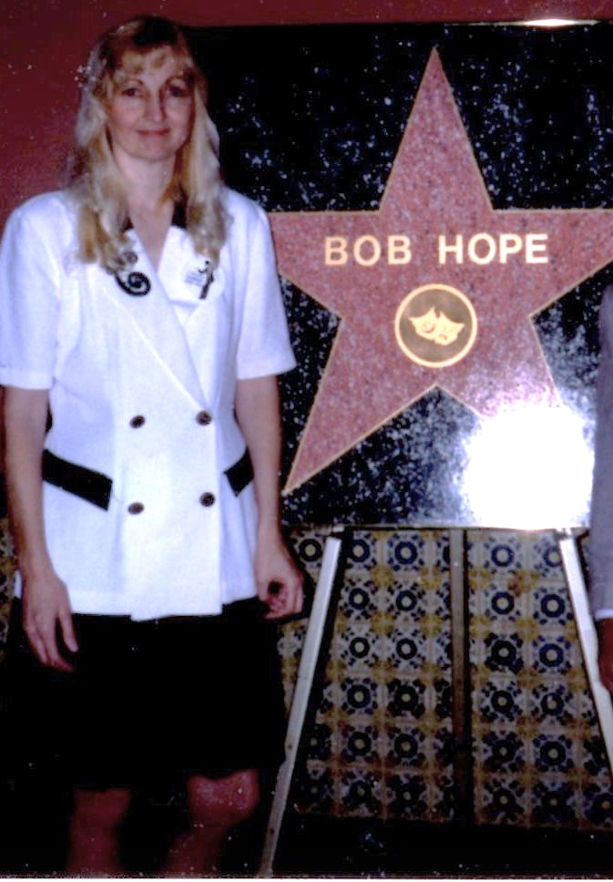 At ceremony for Bob Hope's 4th star on the Hollywood Walk of Fame