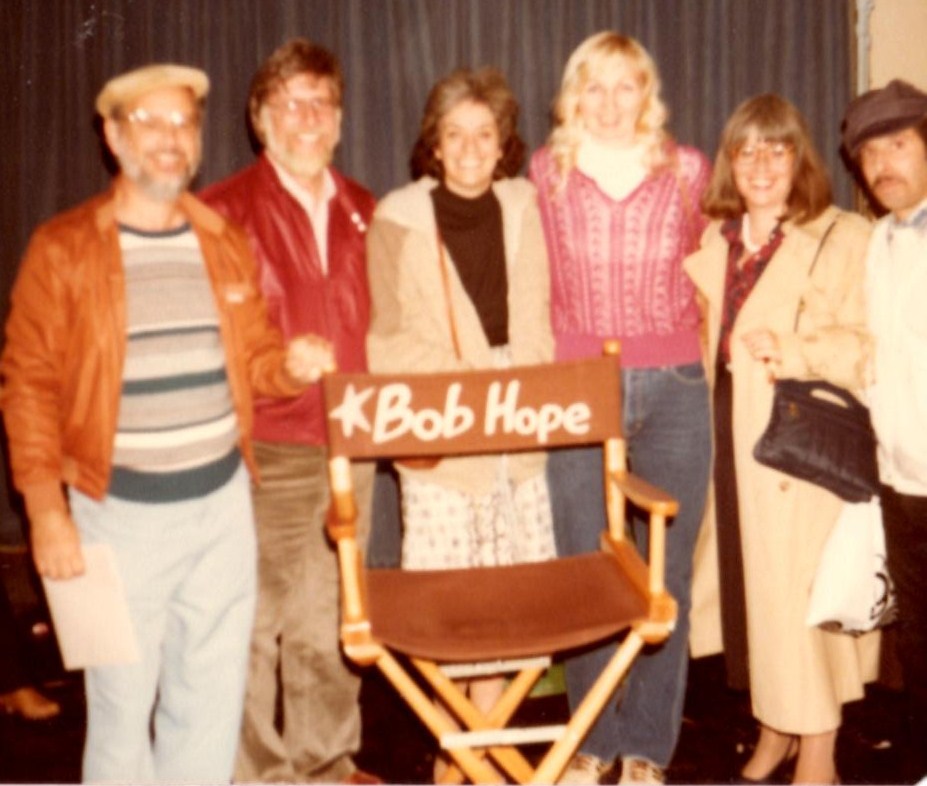 Behind the scenes at NBC, Gene Perret, Bob Mills, Kathy Schroeder, Martha Bolton, Suzanne and Phil Lasker