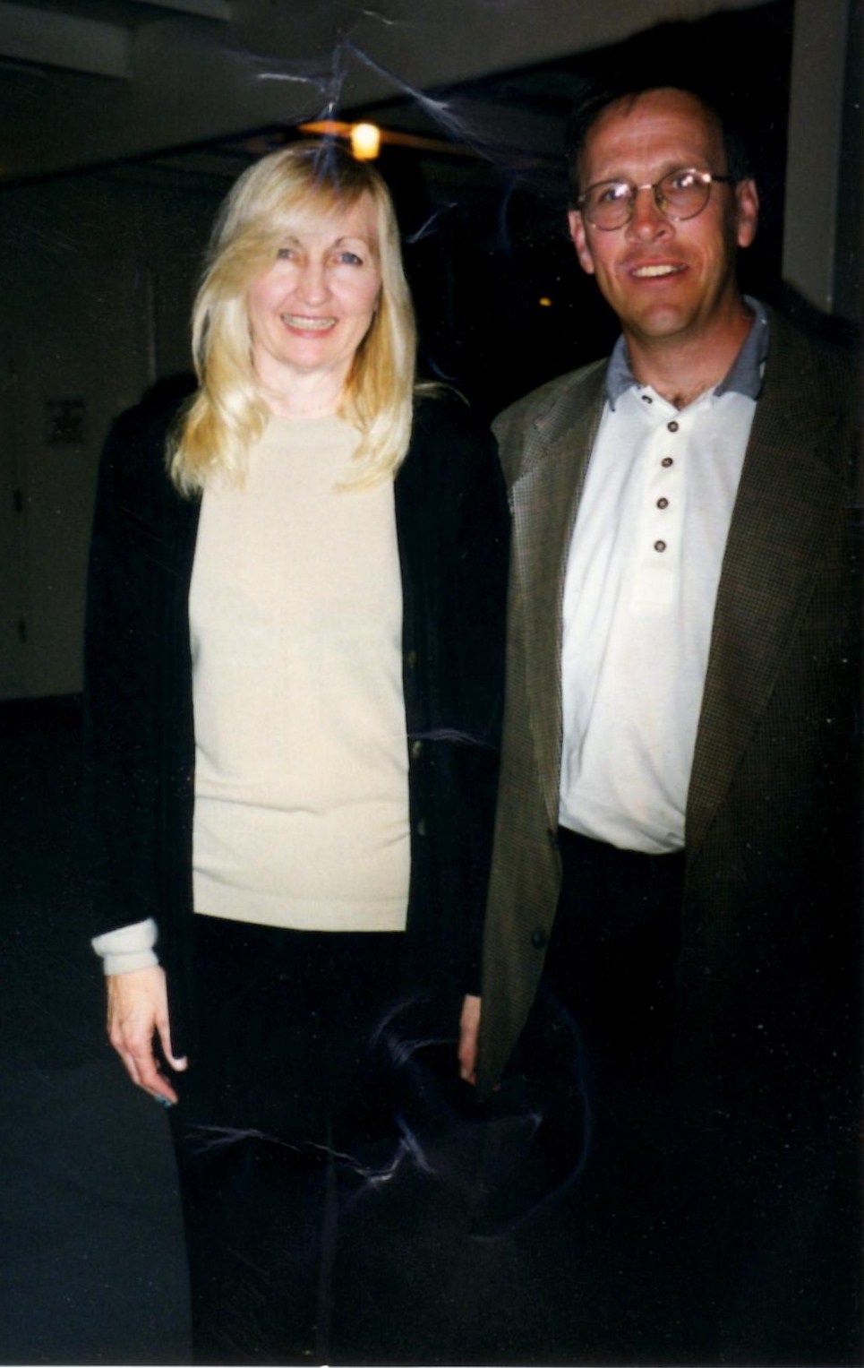 Martha Bolton and comedian Jeff Allen
