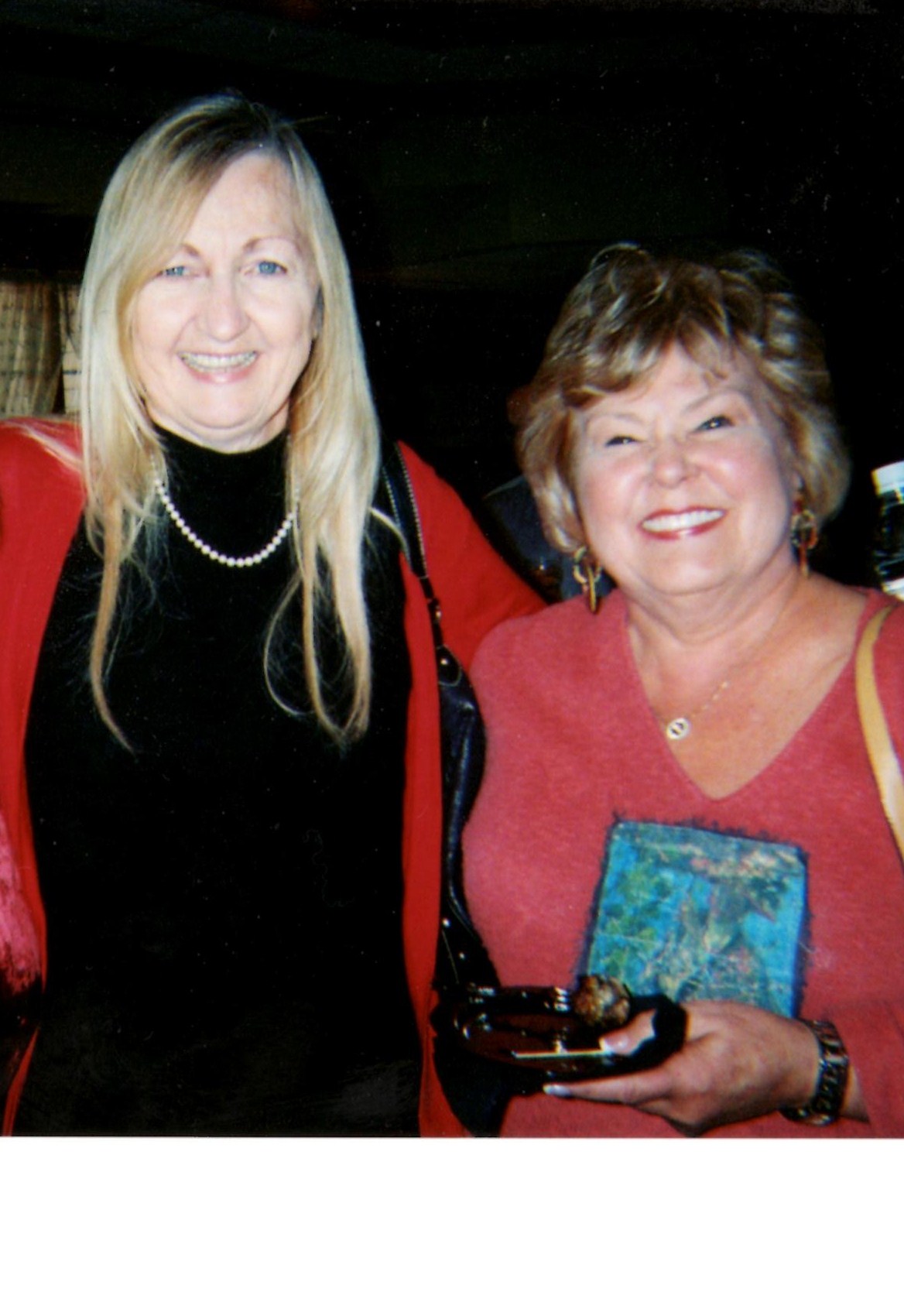 Martha Bolton and Gloria Gaither at the opening of The Confession Musical, 2010