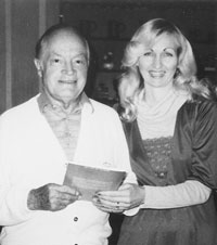 Bob Hope and Martha Bolton