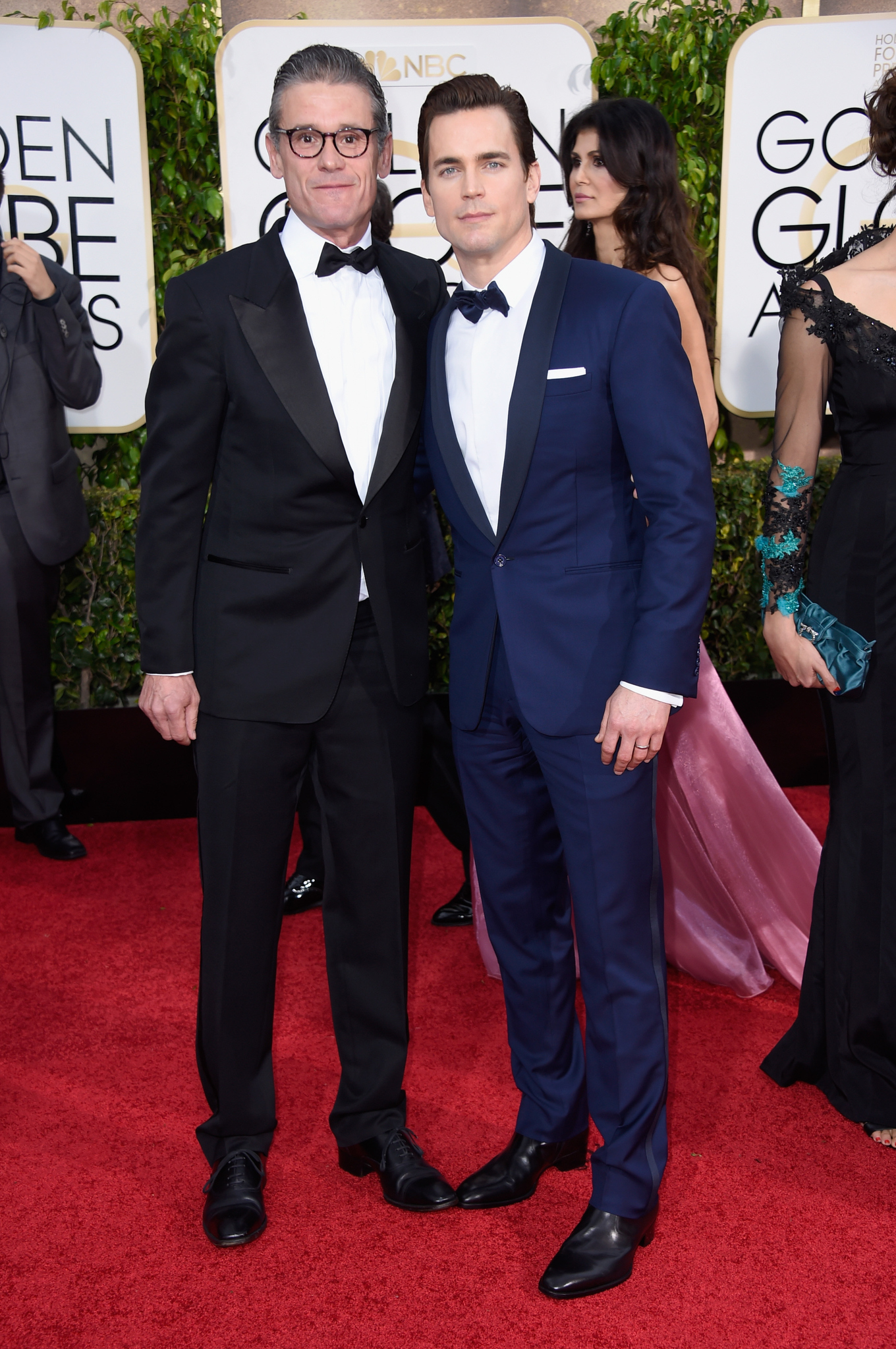 Matt Bomer and Simon Halls at event of 72nd Golden Globe Awards (2015)