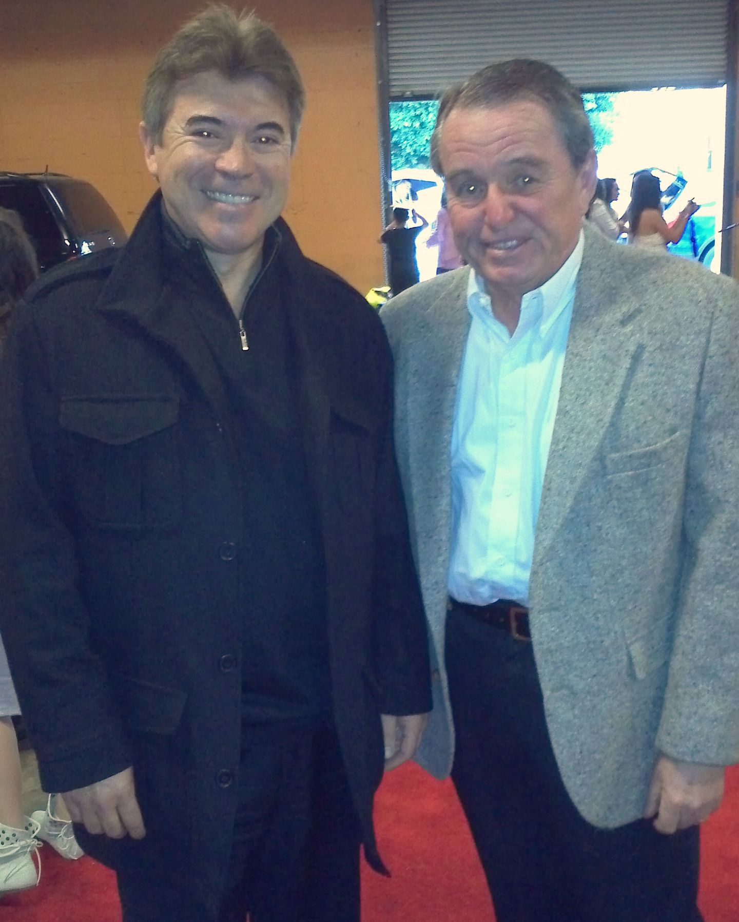 Art Bonilla and Jerry Mathers...as THE BEAVER!