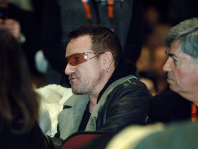 Bono at event of Son of Rambow (2007)