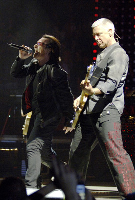 Bono and Adam Clayton