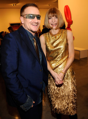 Bono and Anna Wintour