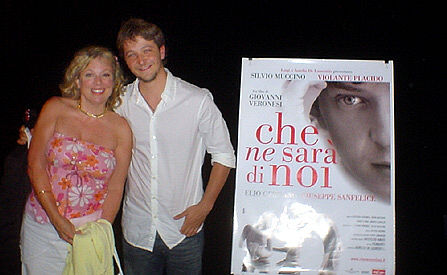 Vanna Bonta and Silvio Muccino, 5 June 2004, American Cinematheque