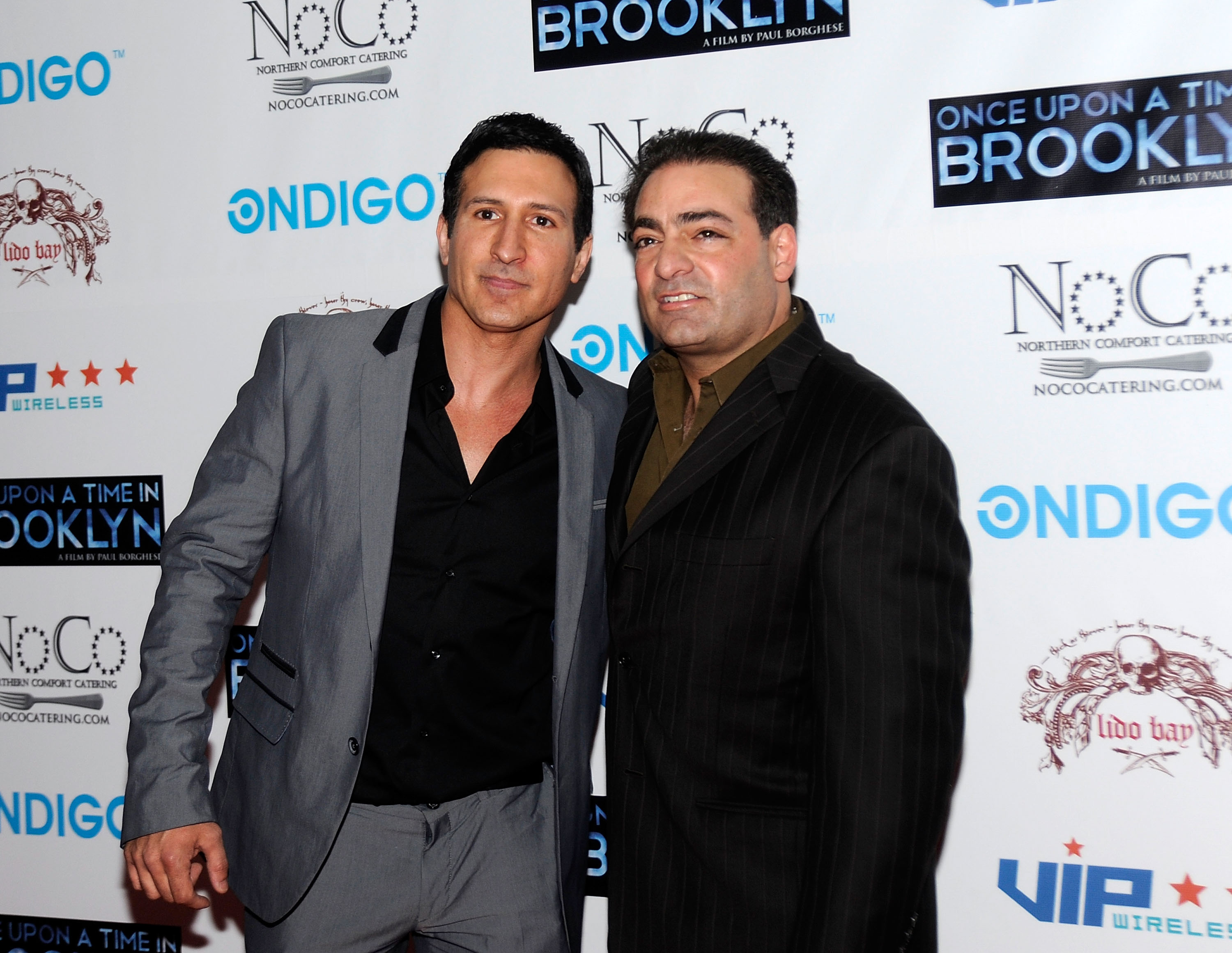 With William DeMeo (left) at the NY premiere of ONCE UPON A TIME IN BROOKLYN aka GOAT.