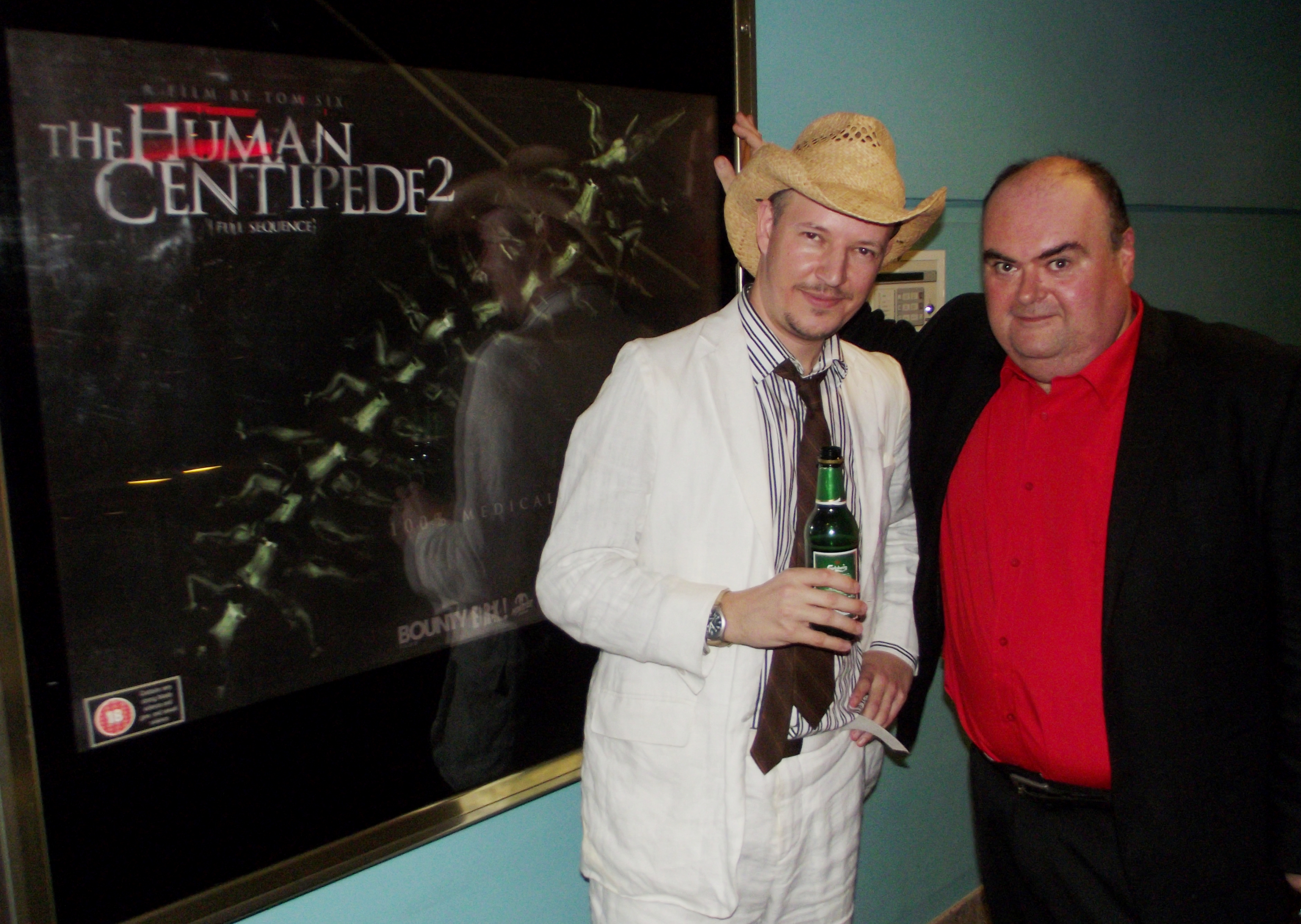Dominic Borrelli & Director of Human Centipede 2, Tom Six