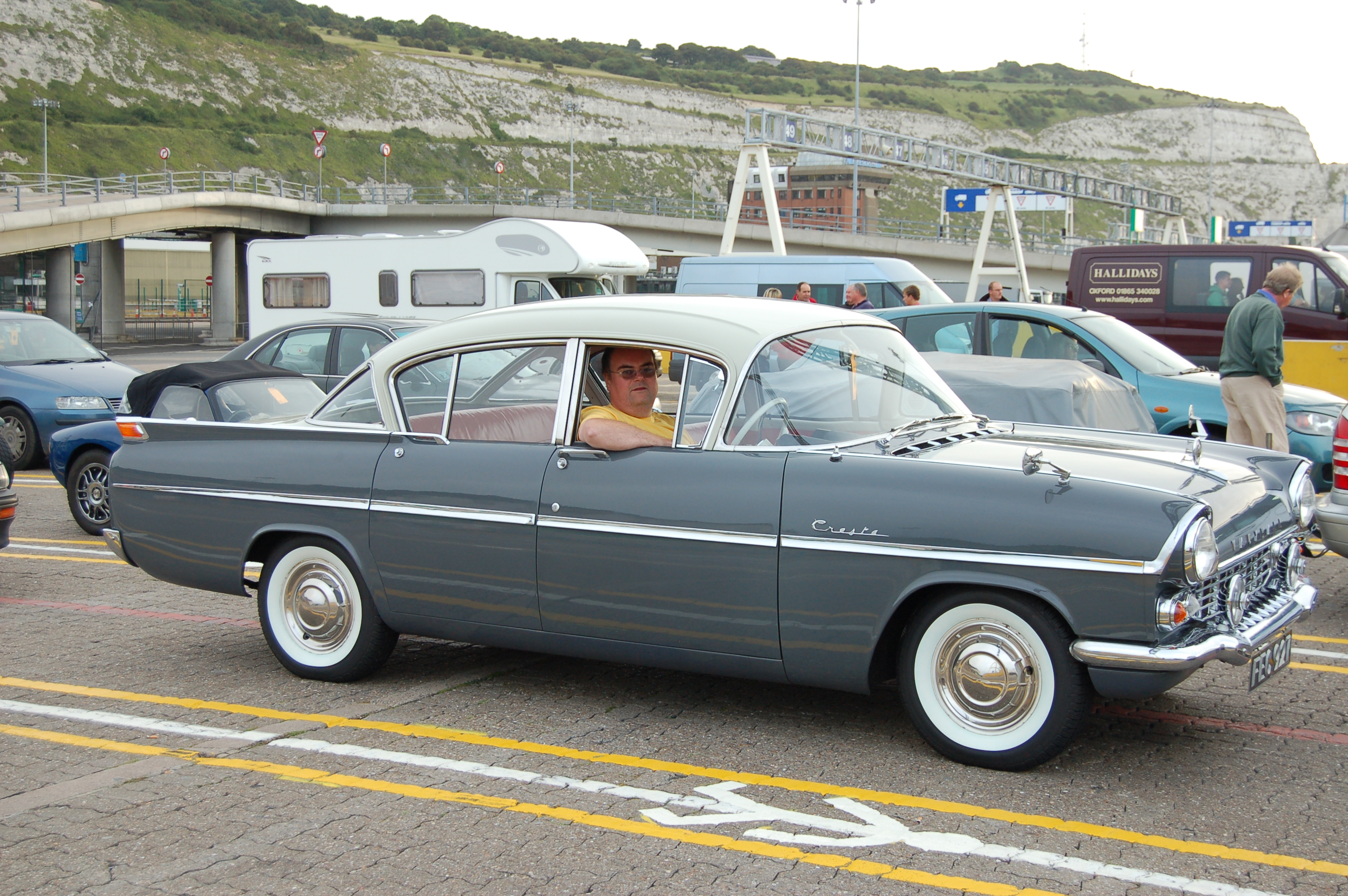 Dominic Borrelli & his 1959 Vauxhall Cresta PA