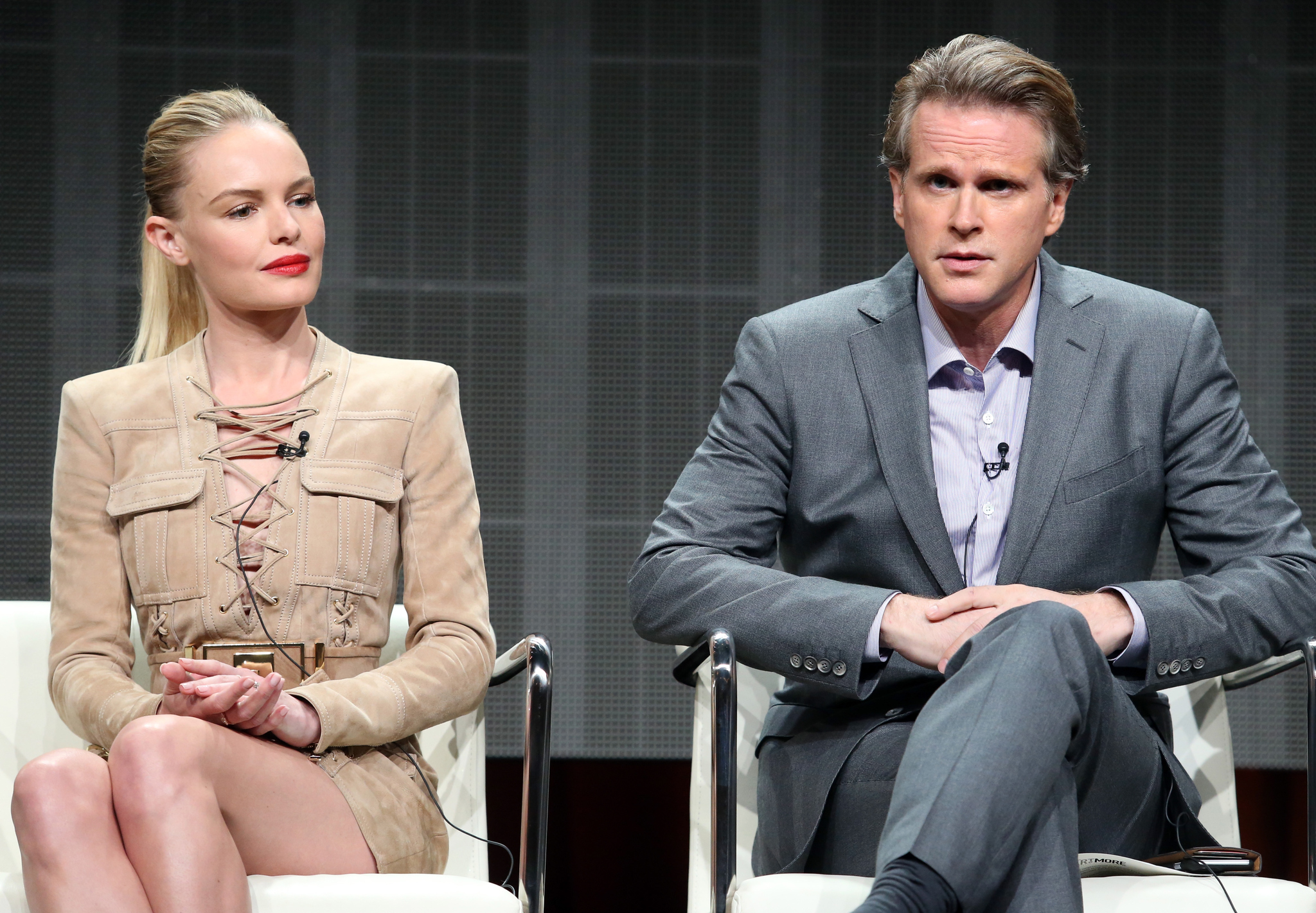 Cary Elwes and Kate Bosworth at event of The Art of More (2015)