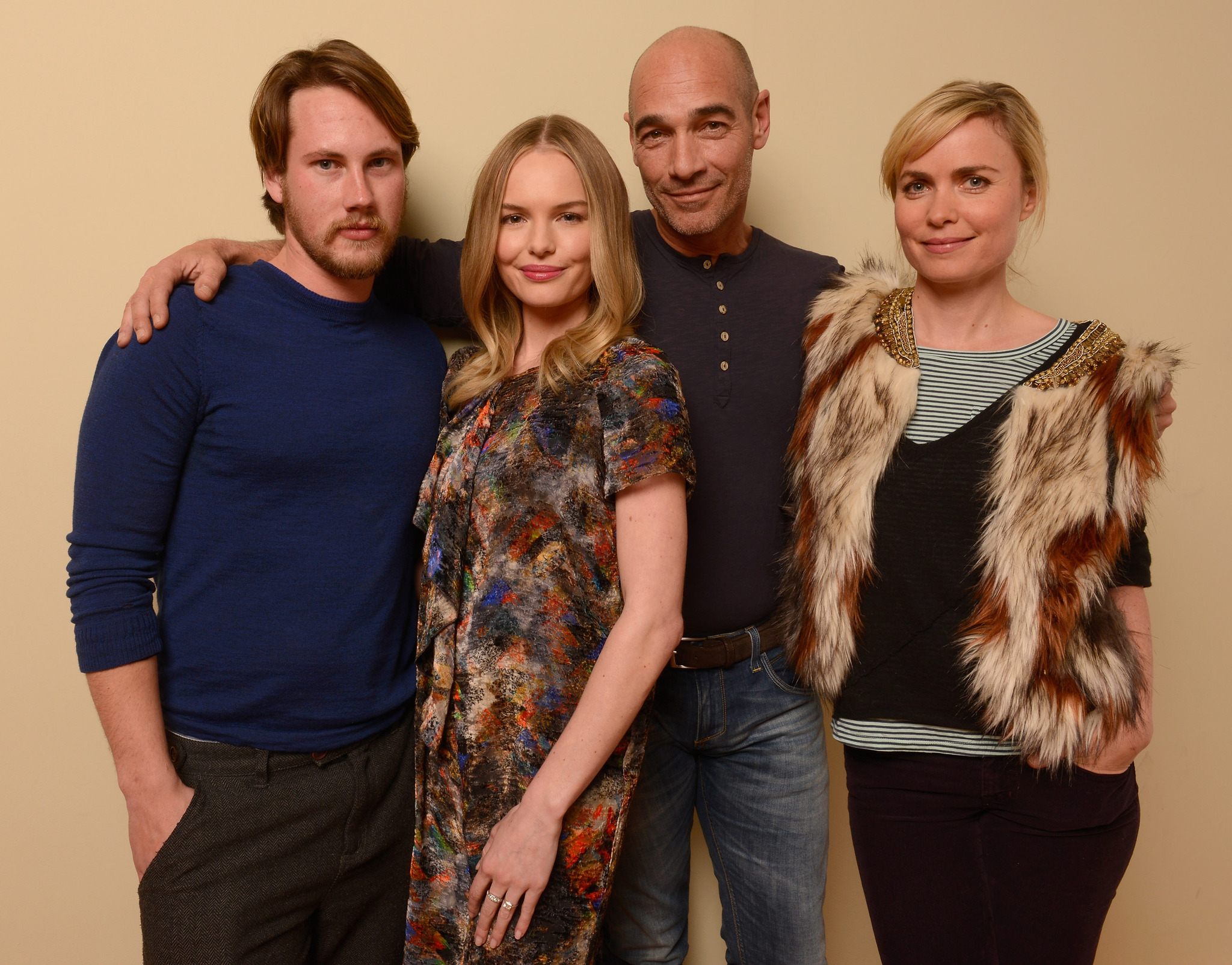 Jean-Marc Barr, Kate Bosworth, Radha Mitchell and John Robinson at event of Big Sur (2013)