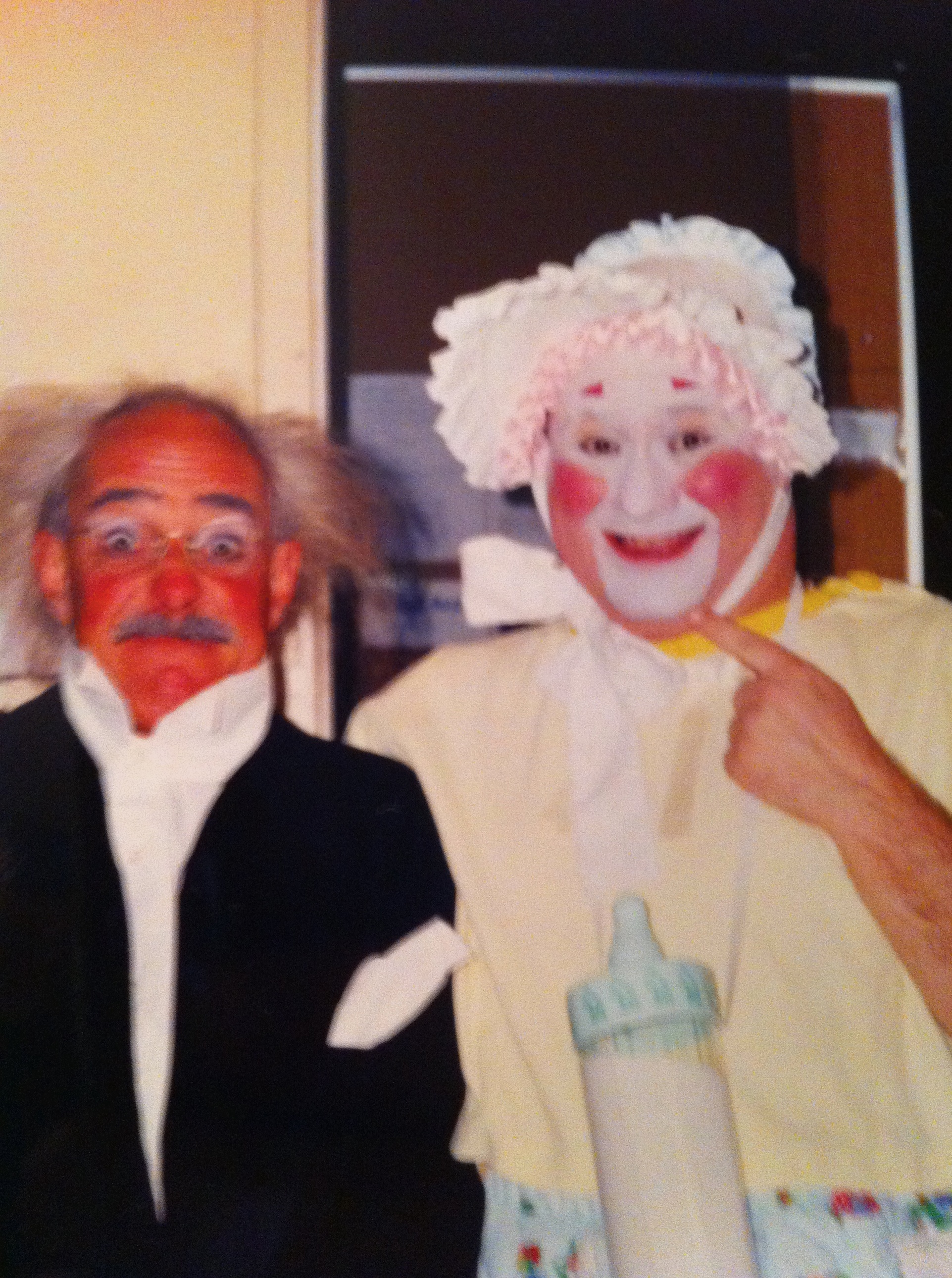 Cirque De Soleil Mystere Clowns Los Vegas with Waine LeGrand