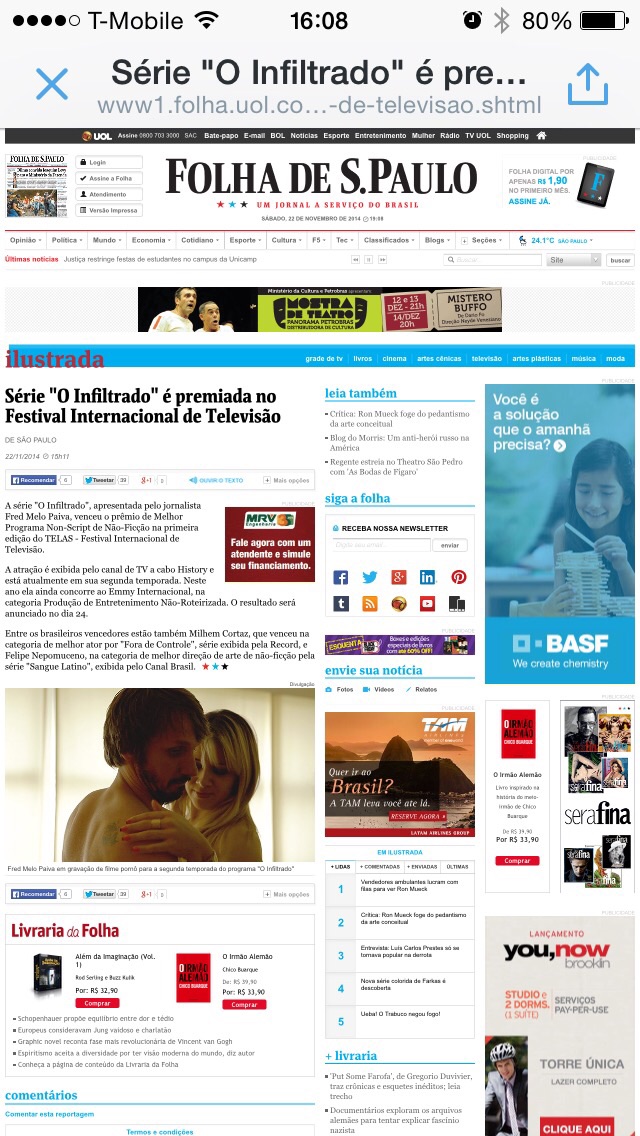 Making News - O Infiltrado - Folha de S. Paulo