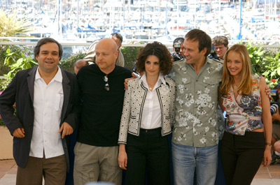 Vincent Perez, Penélope Cruz, Didier Bourdon, Hélène de Fougerolles and Gérard Krawczyk at event of Fanfanas Tulpe (2003)