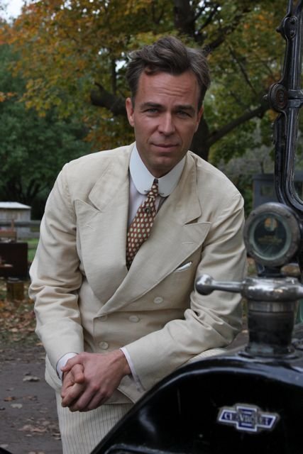 JR Bourne plays George Rappleyea, the coal mine manager who instigated the Scopes Monkey Trial as a publicity stunt.