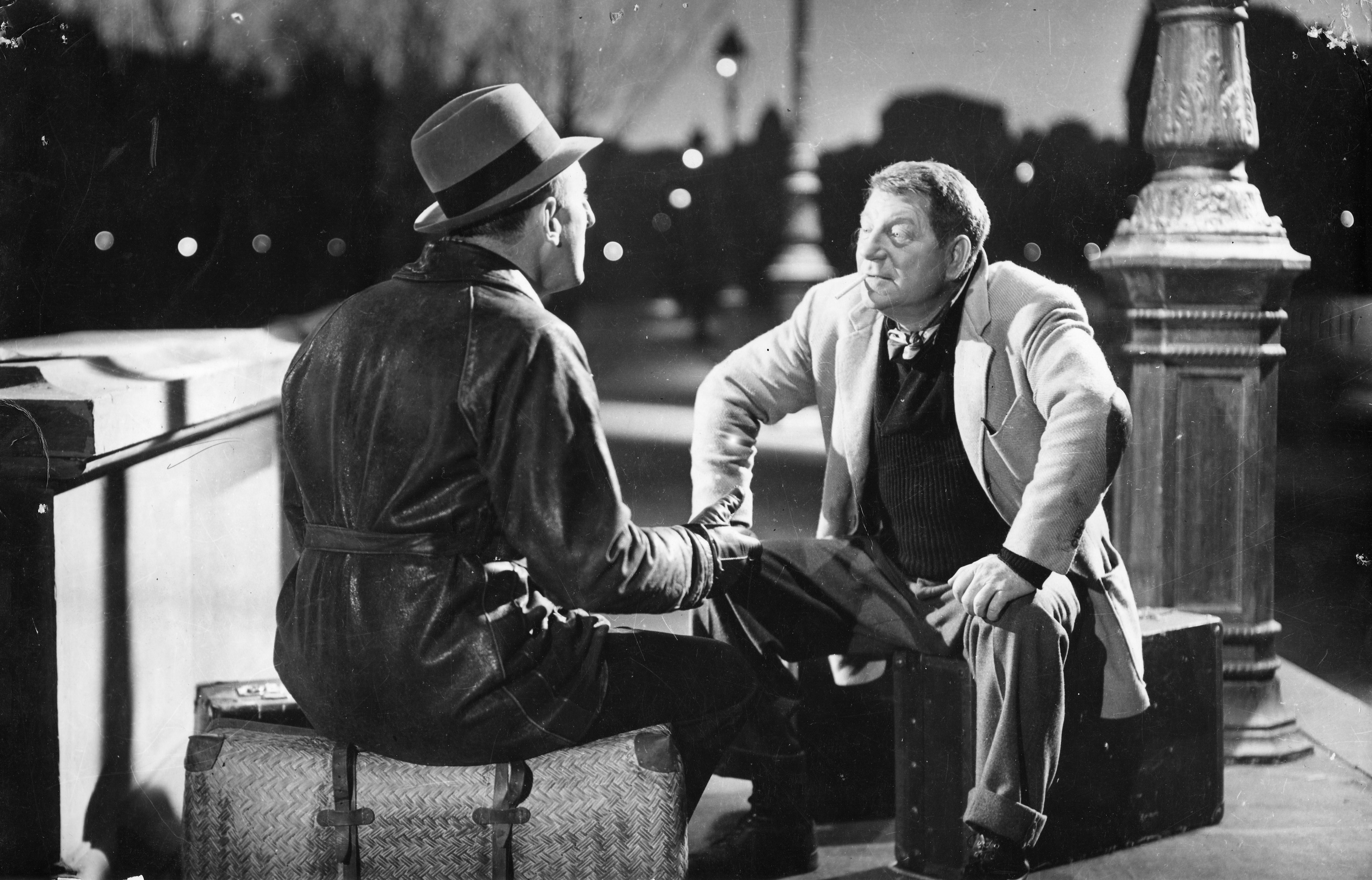 Still of Bourvil and Jean Gabin in La traversée de Paris (1956)