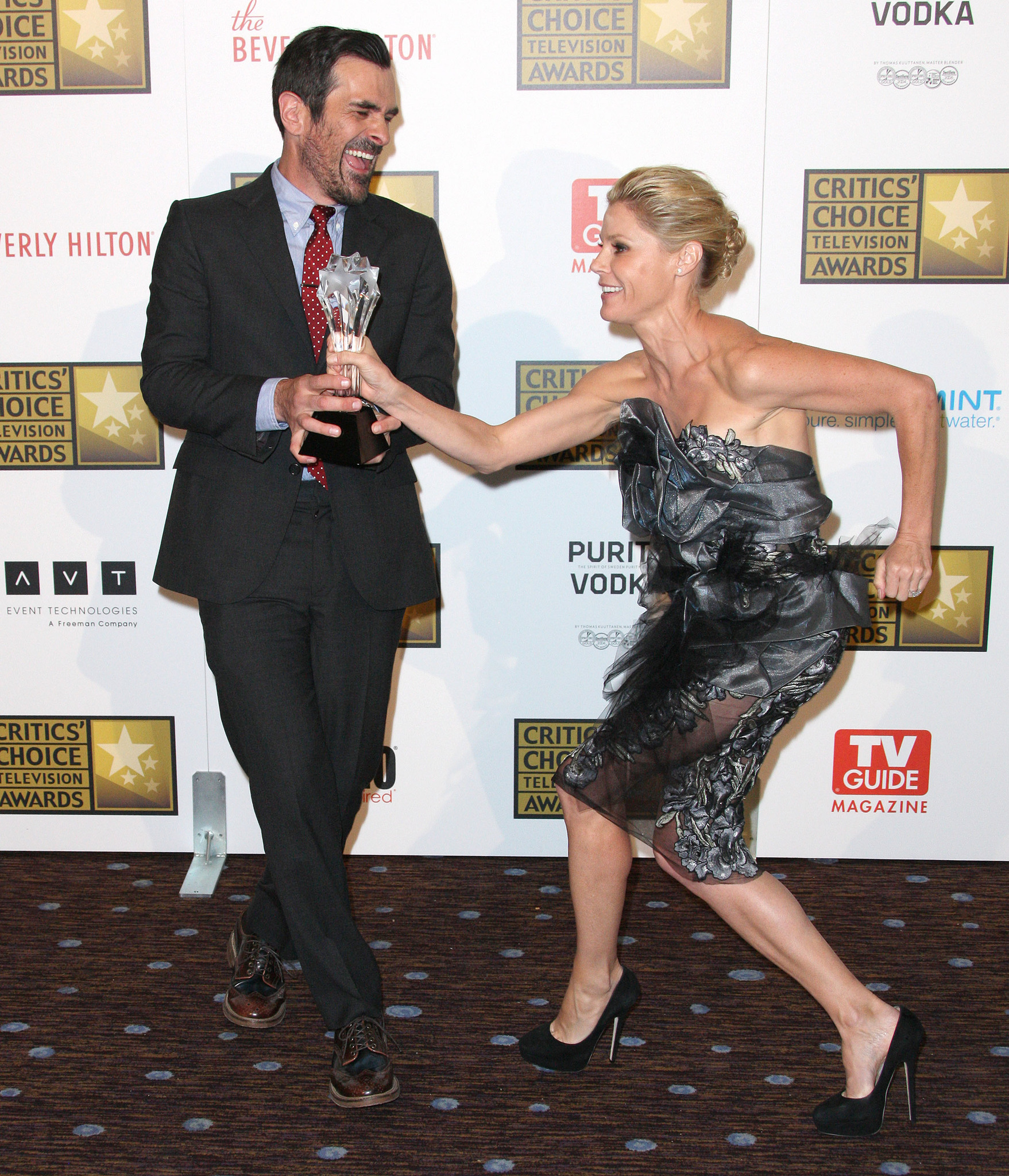 Julie Bowen and Ty Burrell