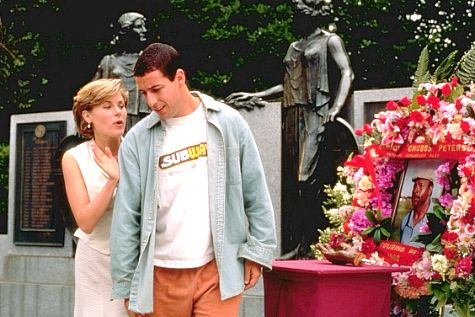 Virginia and Happy at Chubbs' funeral.