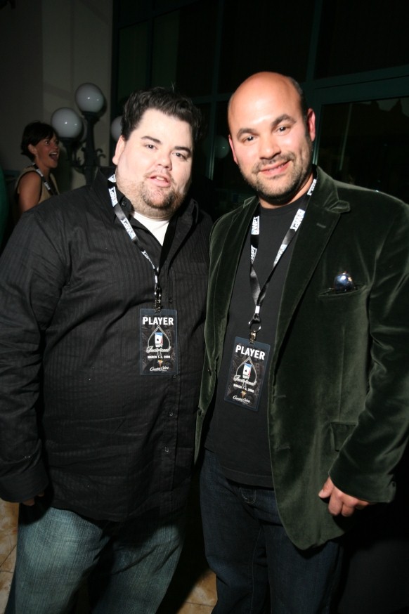 Press: WPT Celeb Event (L-R) Michael Ray Bower,Ian Gomez