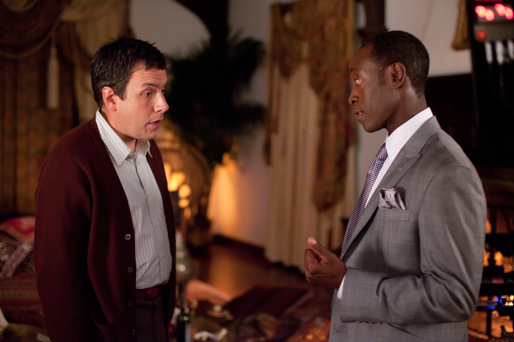 Still of Don Cheadle and John Ross Bowie in House of Lies (2012)