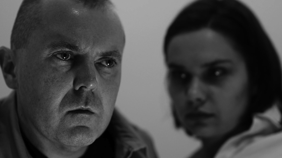 Dragonfly. Ben Kirk and Mia,played by Frank Boyce and Shona McWilliams.