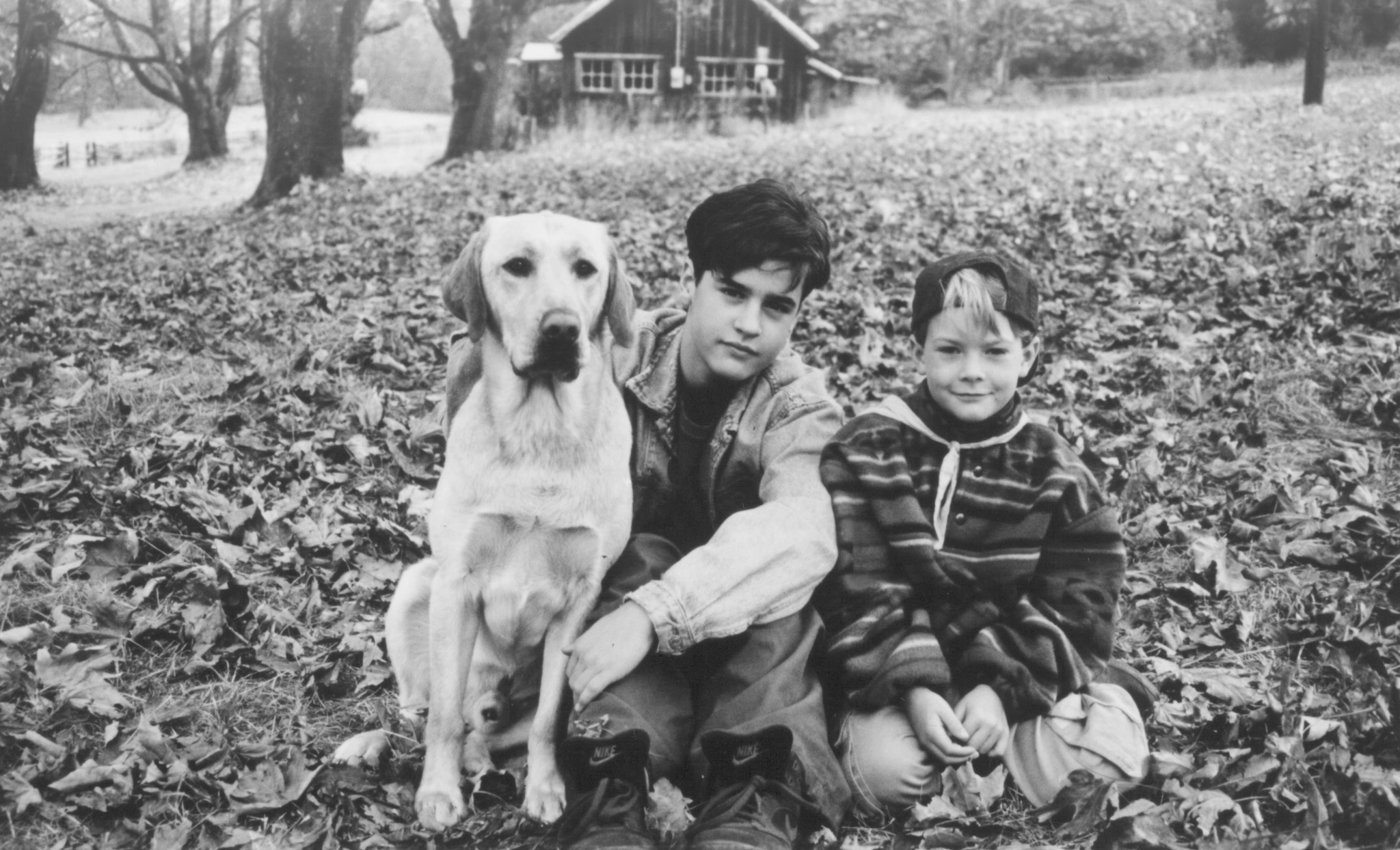 Still of Jesse Bradford and Josh Wannamaker in Far from Home: The Adventures of Yellow Dog (1995)