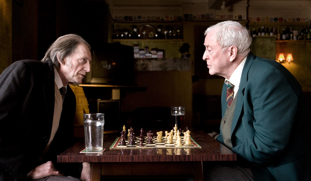 Still of Michael Caine and David Bradley in Harry Brown (2009)